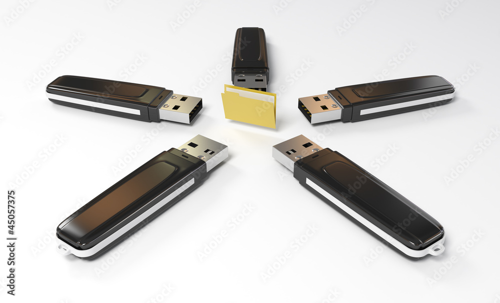 Pen Driver vs Folder Pen Driver vs Folder