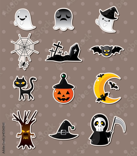 Halloween stickers