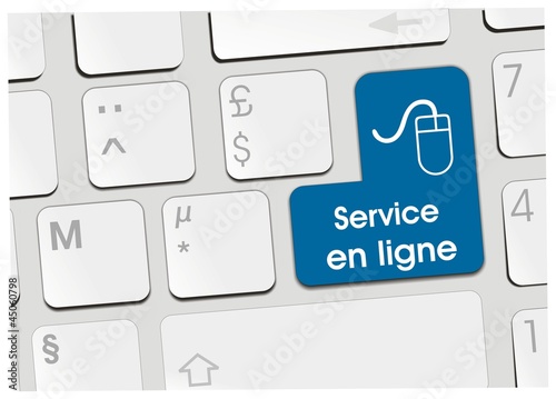 clavier service en ligne