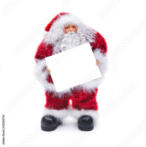 Nikolaus mit Schild