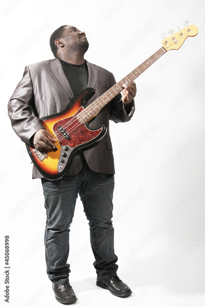 Obraz premium bass player