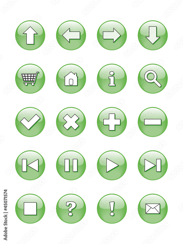 web buttons icons, signs, vector web buttons icons, signs, vector