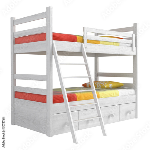 Konstfotografi Double bunk bed