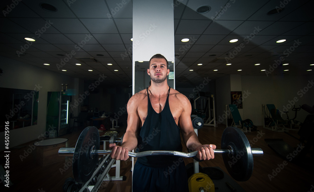 Gym training workout Gym training workout