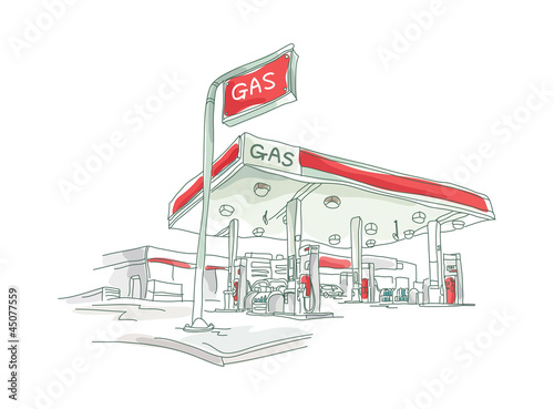 icon petrol station