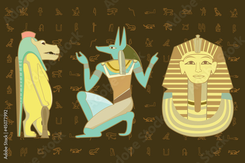 Egypt character design