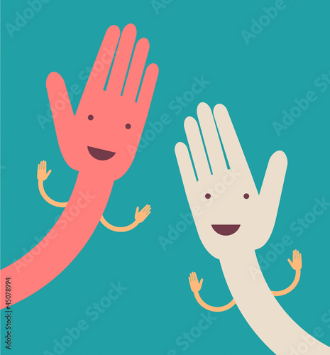 Open hand