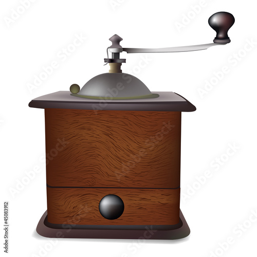 Antique coffee gridner