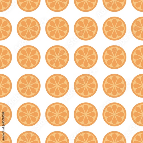 seamless background with oranges