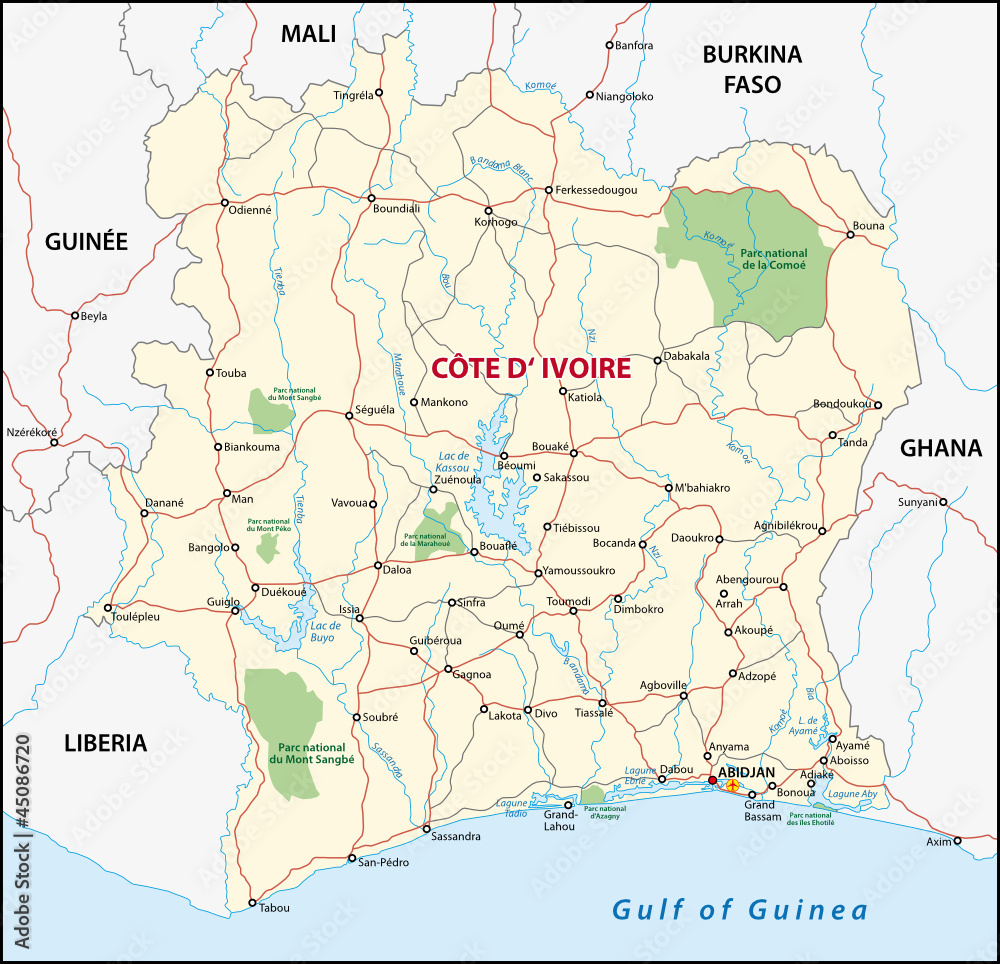 Elfenbeinküste, Côte d’Ivoire