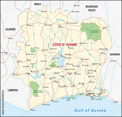 Elfenbeinküste, Côte d’Ivoire