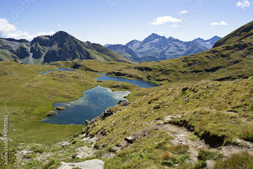 laghi alpini valle d'Aosta parco nazionale gran paradiso italia