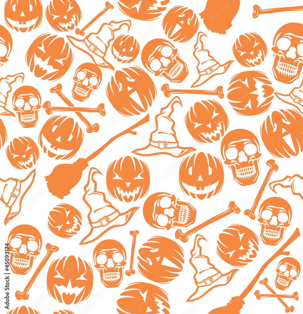 Halloween pattern Halloween pattern
