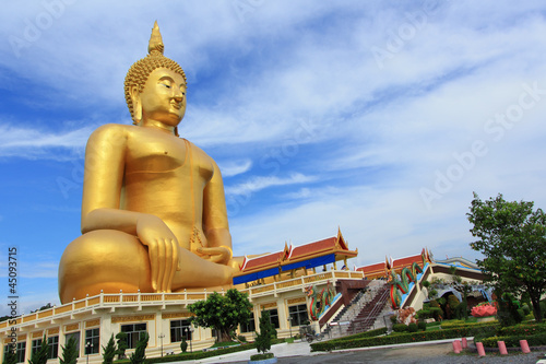 Big buddha statue © santiphoto