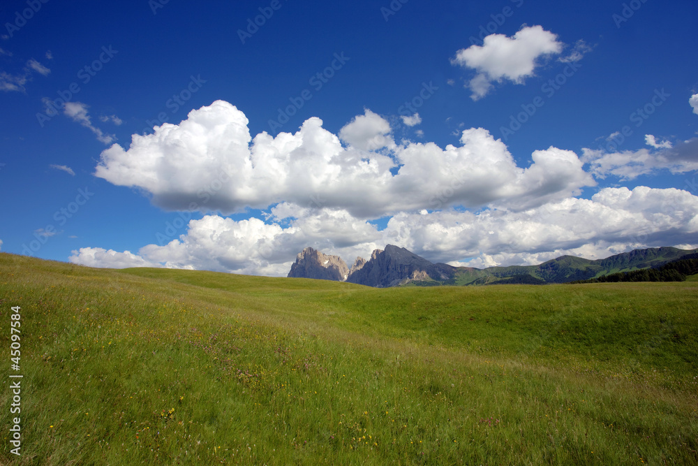 Obraz premium Paesaggio delle Dolomiti
