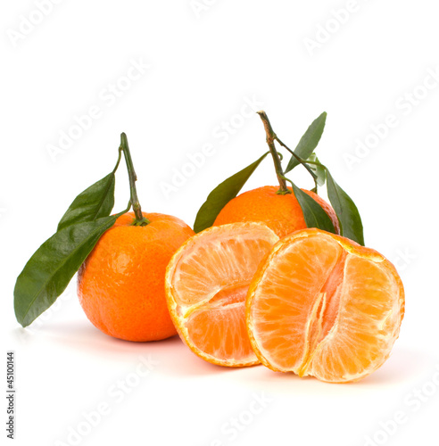 Ripe tasty tangerines