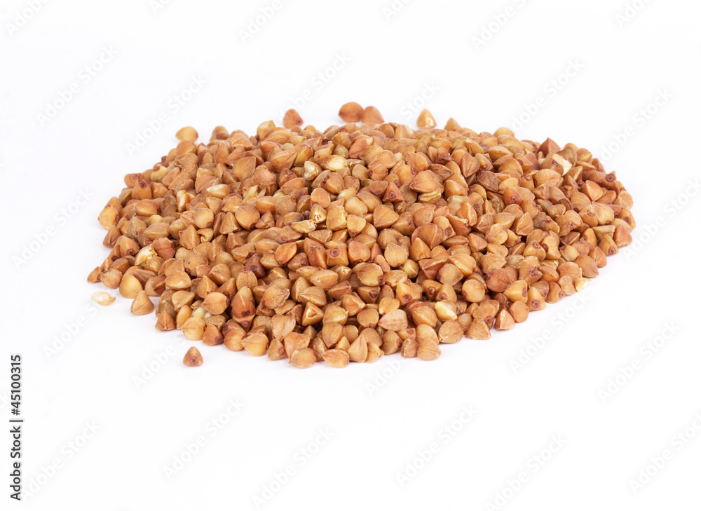 Buckwheat isolated Buckwheat isolated