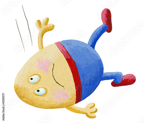 фотографія Humpty Dumpty on the ground
