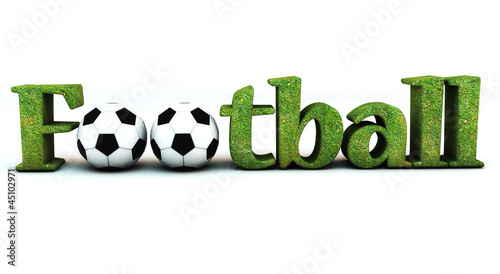 3d football photo