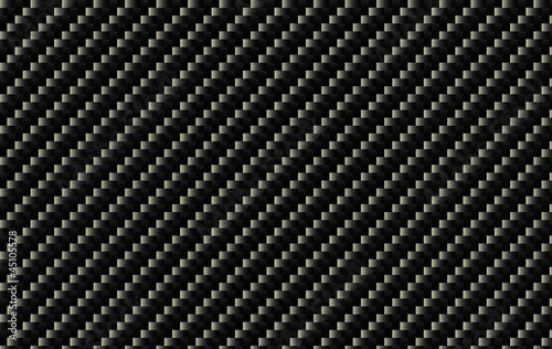 Leinwand Poster Carbon fiber pattern