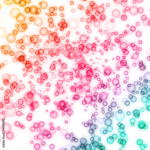 fantastic powerful bubbles background design