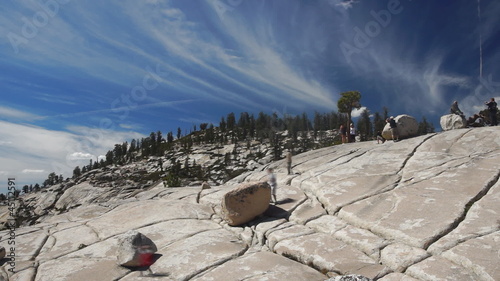 Olmsted Point, time-lapse photo