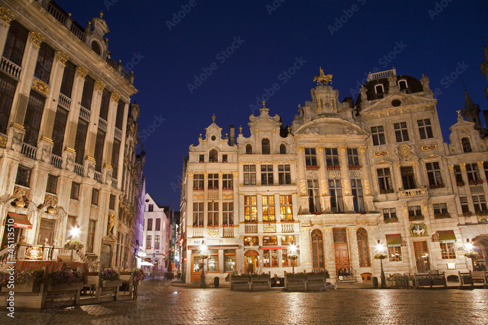Brussels -  Palaces of Grote Markt