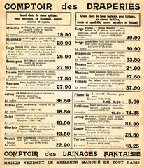 Fotobehang Kranten Vintage catalogus met productpagina  © lynea