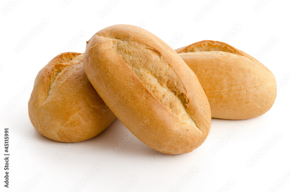 Einfache Weizenbrötchen