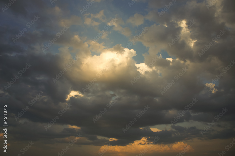 Obraz premium Dramatic sky