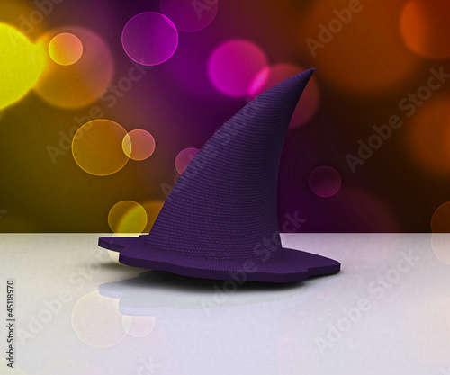 Magic hat purple - 3D