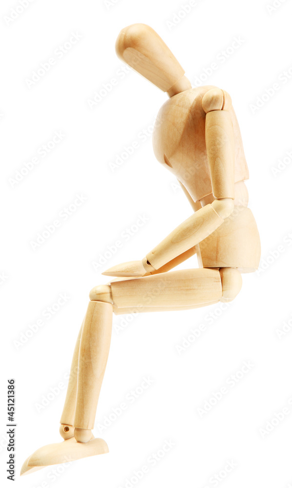 wooden mannequin isolated on white wooden mannequin isolated on white