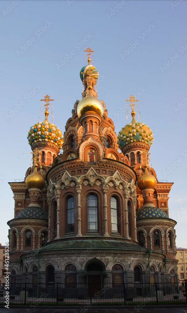 Church of the Savior on the Blood in St. Petersburg, Russia