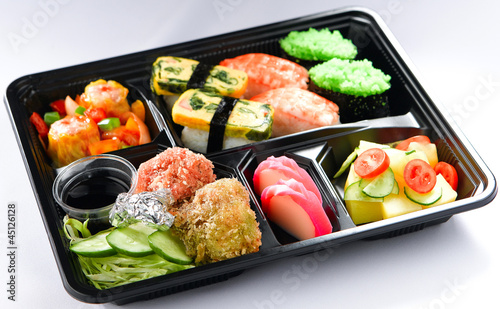 Food box bento lunchbox Japanese food style quick meals