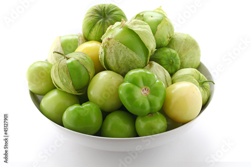 Wallpaper Mural green tomatillo fruits Torontodigital.ca