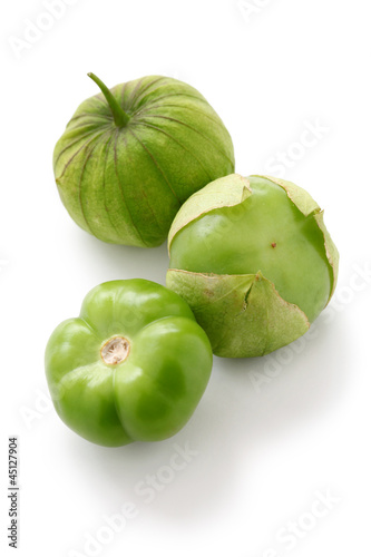 green tomatillo fruits photo