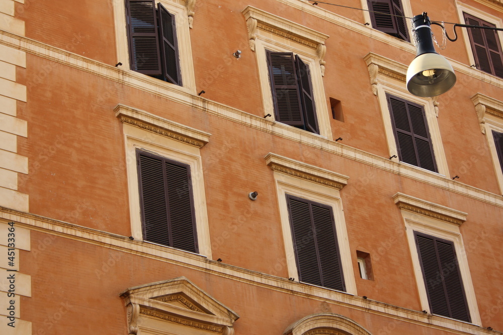 Obraz premium PARTICOLARE DI EDIFICIO N°2