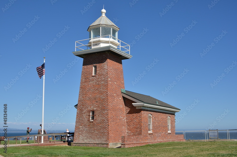 Leuchtturm an der Westküste Leuchtturm an der Westküste