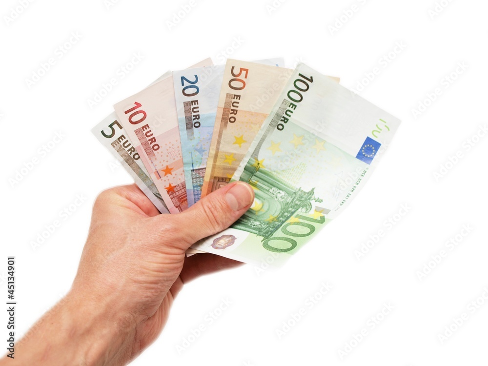 Euro currency bank notes Euro currency bank notes