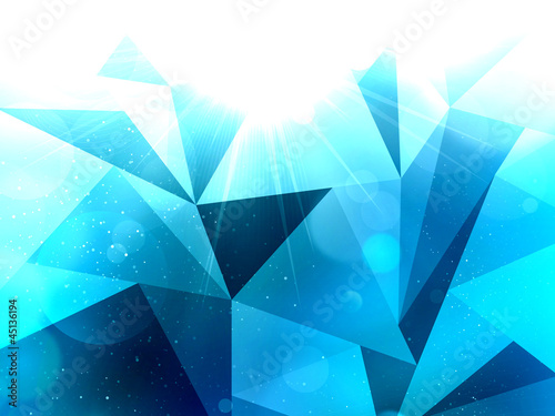 Abstract Triangle Background CouCou