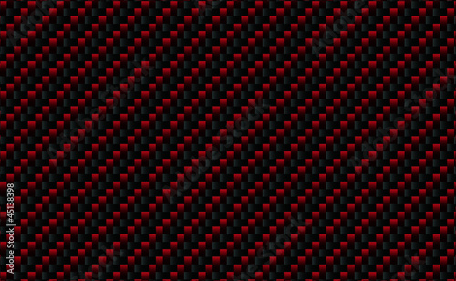 Red carbon fiber pattern