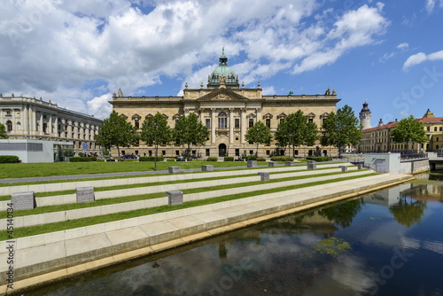 Obraz na płótnie Bundesverwaltungsgericht, Leipzig w salonie