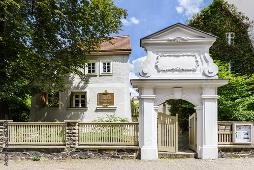 Obraz na płótnie Schillerhaus, Leipzig w salonie