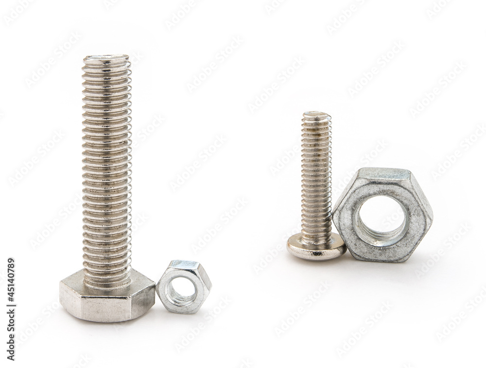 two sets mismatch bolt and nut two sets mismatch bolt and nut