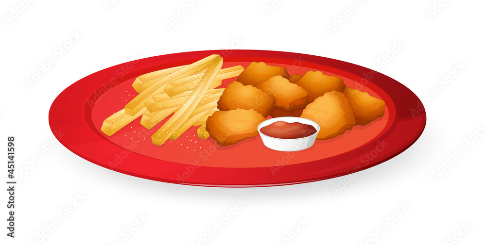 fingerchips and bread cubes fingerchips and bread cubes