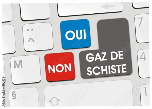 clavier gaz de schiste