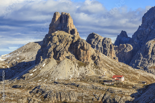 Mountain hutte photo