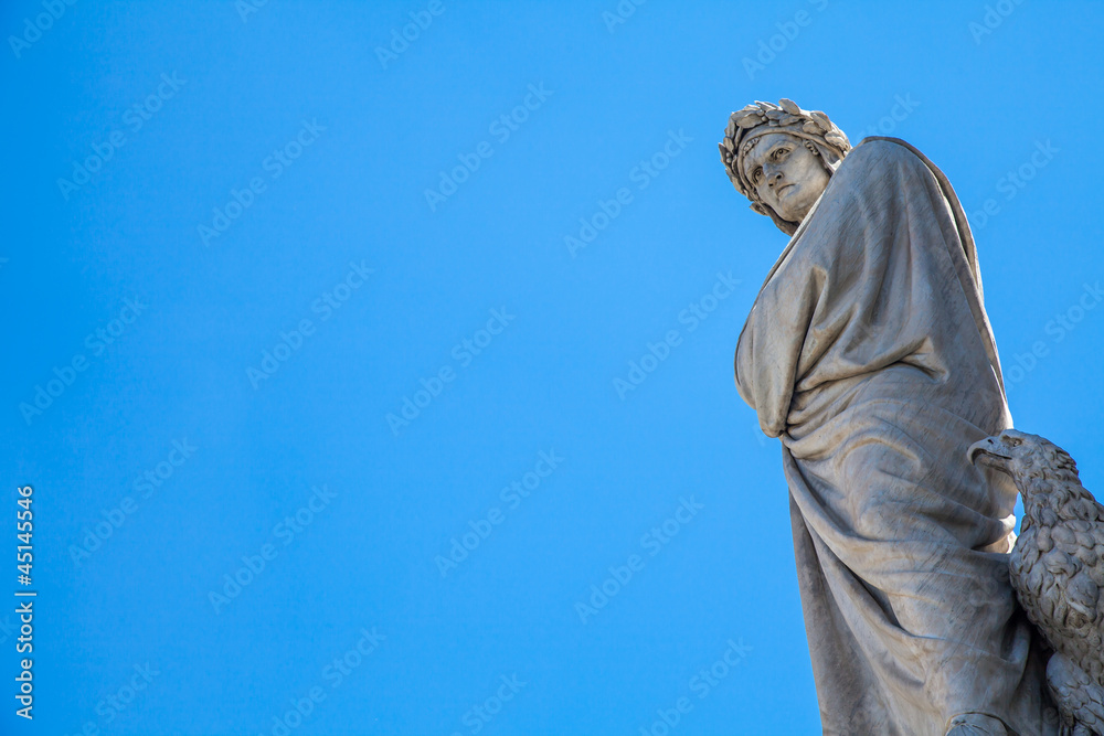 Fototapeta premium Dante statue
