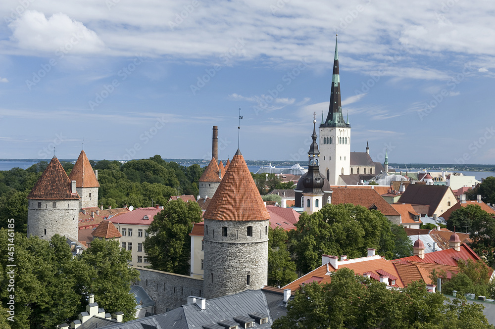 Estonia. Tallinn old city