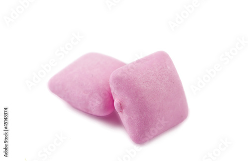 chewing gum isolated